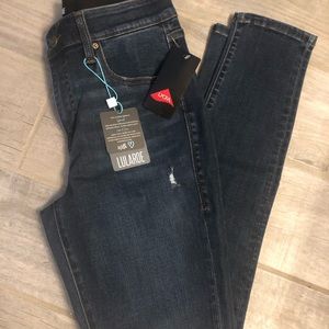 LulaRoe skinny jeans dark wash size 28
